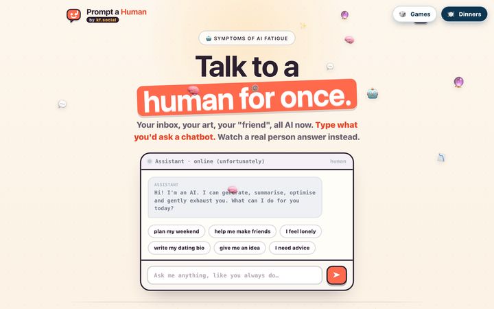 Prompt a Human