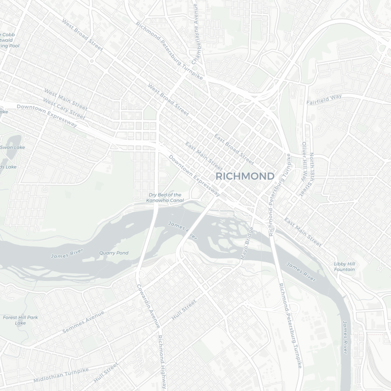 Map of Richmond