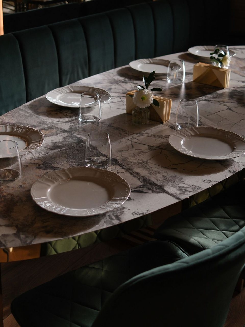 A KF.Social table in Soho, London